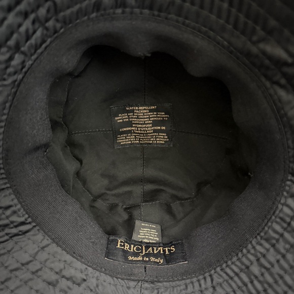 Eric Javits Kaya Rain Hat | Original Black | One Size - Picture 3 of 3